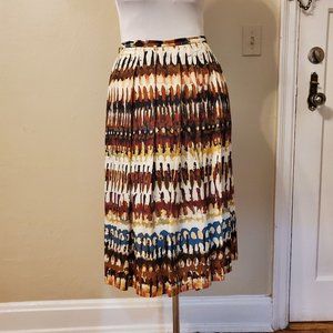 Lafayette 148 New York Pleated Skirt Size 12